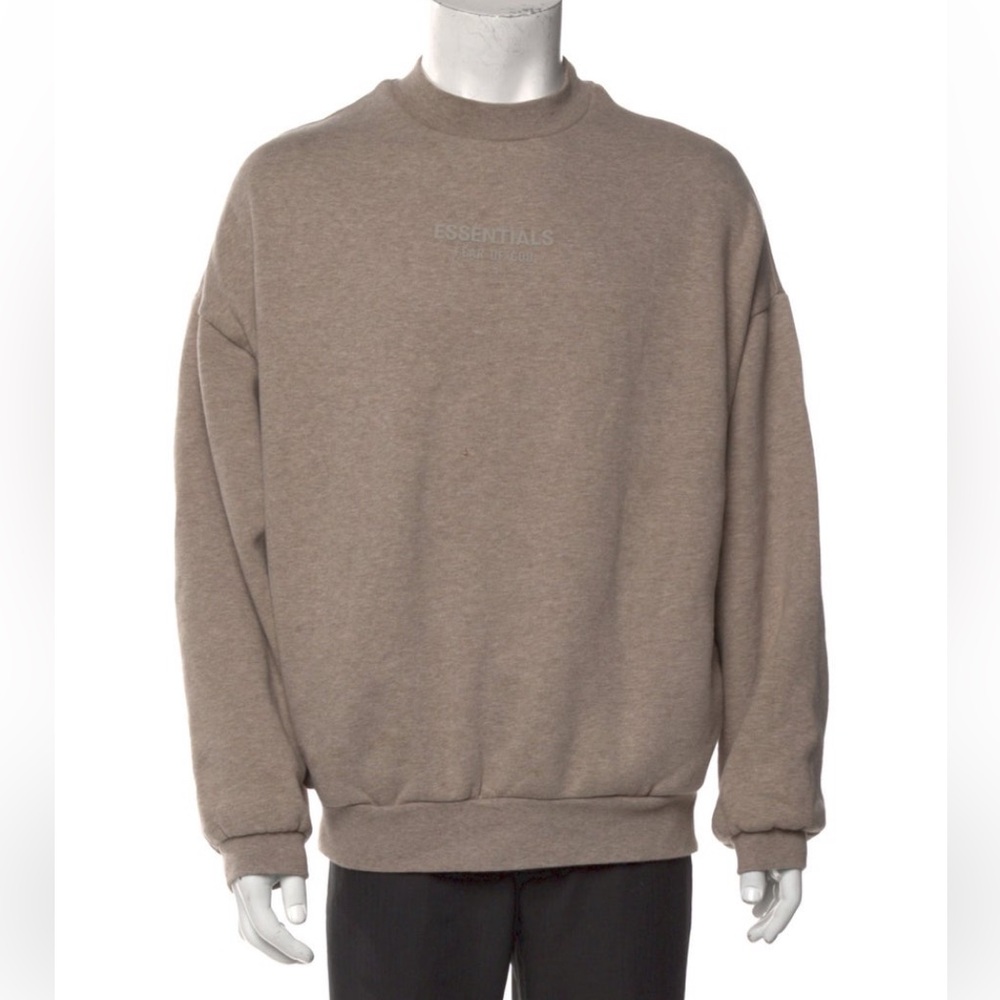 Essentials Fear of God Core Heather Crewneck Sweatshirt XS
